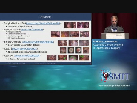Analyse automatique du contenu en chirurgie laparoscopique - SMIT 2019