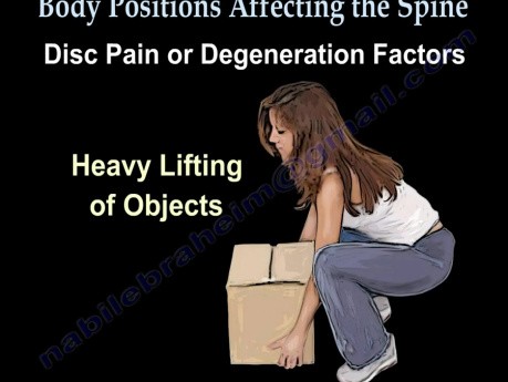 Postures et mouvements qui endommagent le rachis et les disques intervertébraux