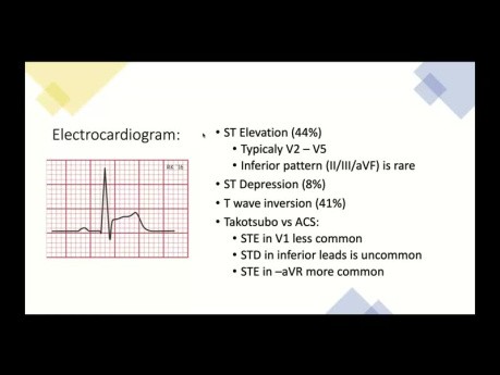 Cardiomyopathie de Takotsubo (Syndrome du Cœur Brisé)