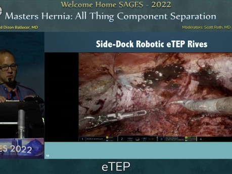 "Masters Hernia" Séparation de Toutes les Composantes – eTEP