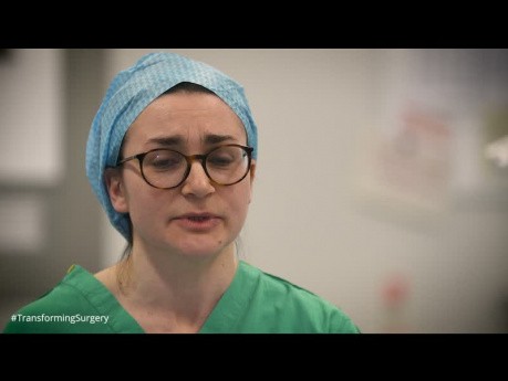 Danielle Collins, consultante en chirurgie colorectale, Western General Hospital, NHS Lothian